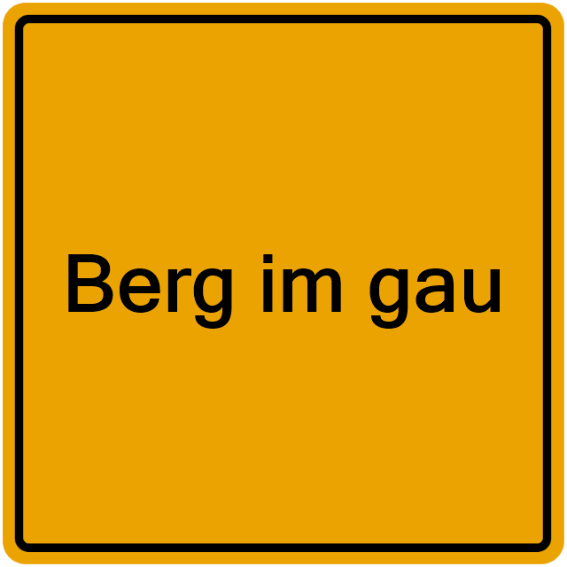 Einwohnermeldeamt24 Berg im gau